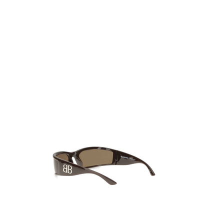 Balenciaga Brown Acetate Sunglasses Balenciaga