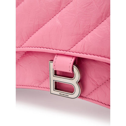 Balenciaga Pink Leather Shoulder Bag Balenciaga