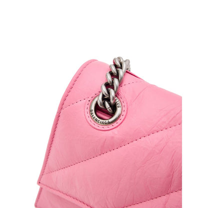 Balenciaga Pink Leather Shoulder Bag Balenciaga