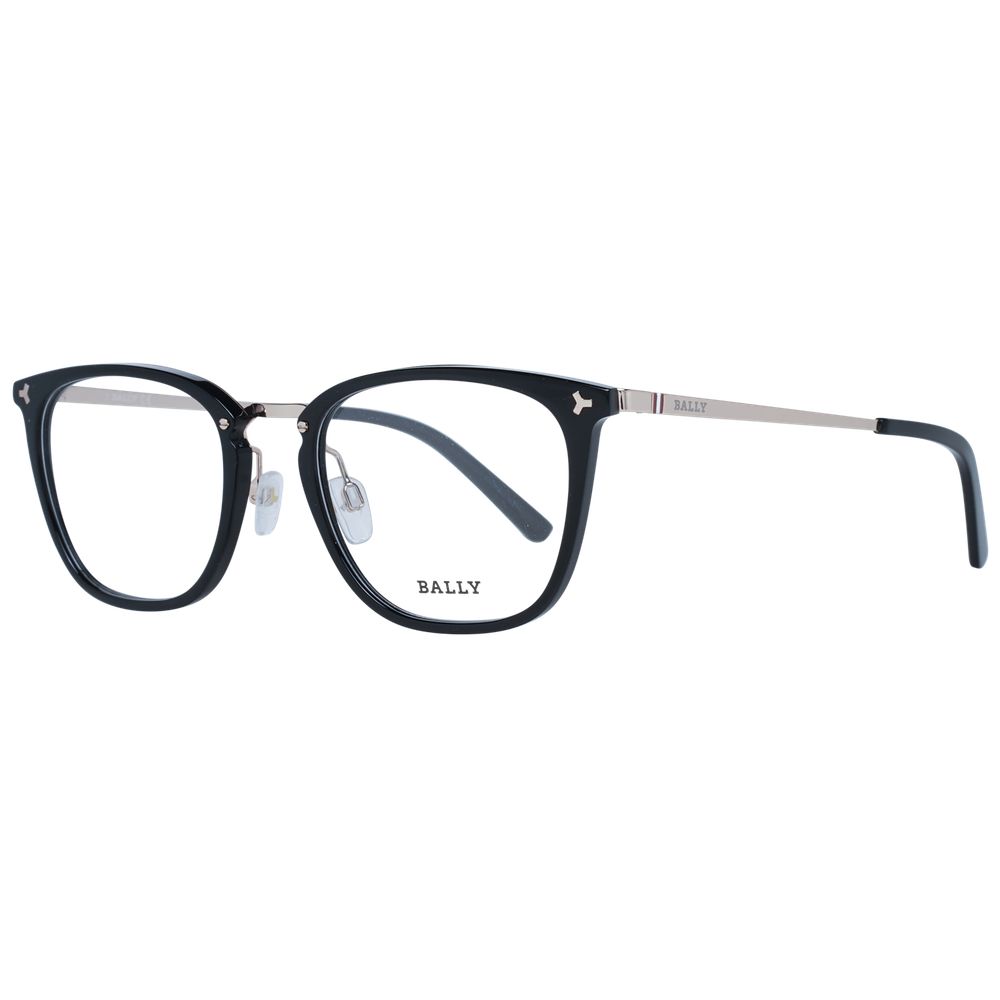 Bally Black Metal Glasses (Frames)