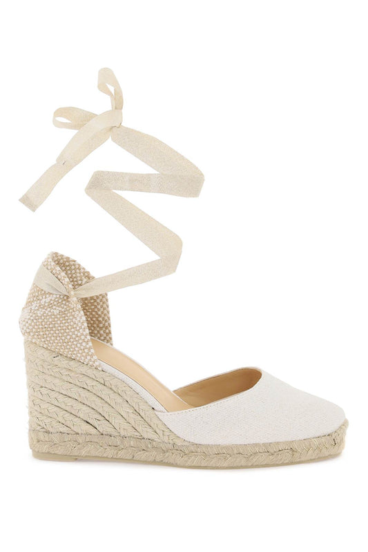 CASTANER lurex carina wedge espadrilles