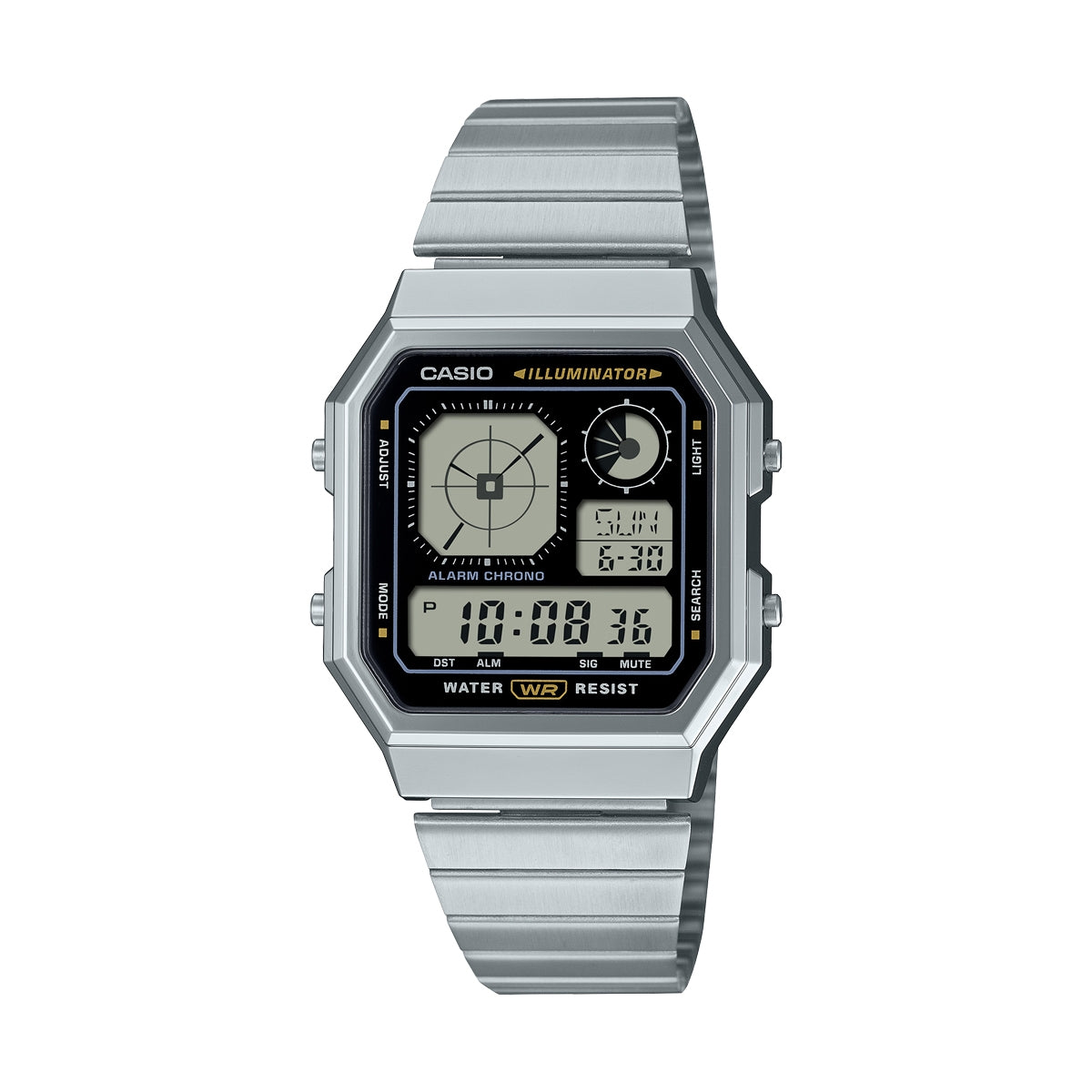 CASIO EU WATCHES Mod. A130WE-1AEF READY STOCKED WATCHES,Unisex,Wristwatch