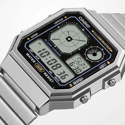 CASIO EU WATCHES Mod. A130WE-1AEF READY STOCKED WATCHES,Unisex,Wristwatch