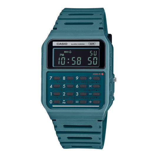 CASIO VINTAGE Mod. CALCULATOR EDGY COLLECTION - FOREST GREEN