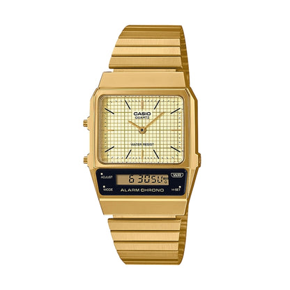 CASIO VINTAGE Mod. EDGY COLLECTION RETRO DIAL - GOLD