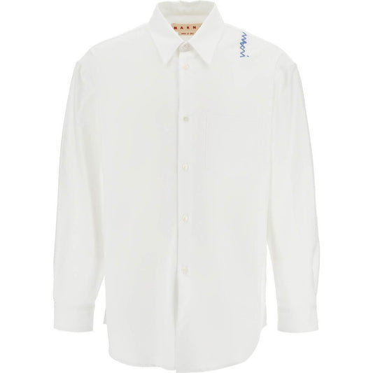 Marni "oxford shirt with pocket detail Shirts Marni