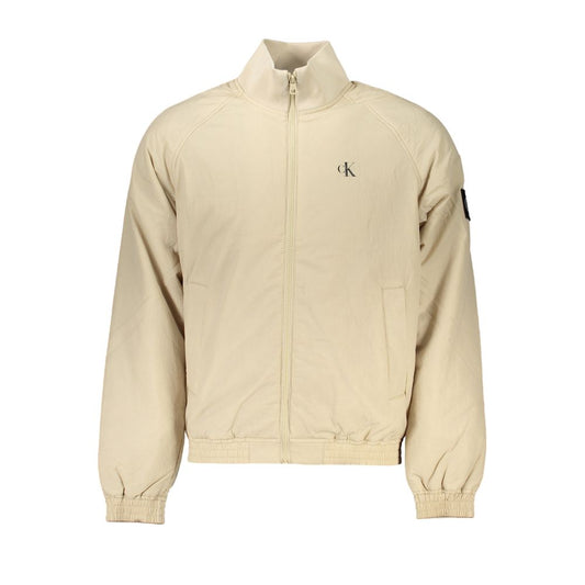 Calvin Klein Beige Polyamide Men Jacket 1728,67403481248,Beige,Calvin Klein,Clothing,Jackets & Coats - Clothing,Men,New with tags,Shell Jackets - Jackets & Coats - Clothing,XL