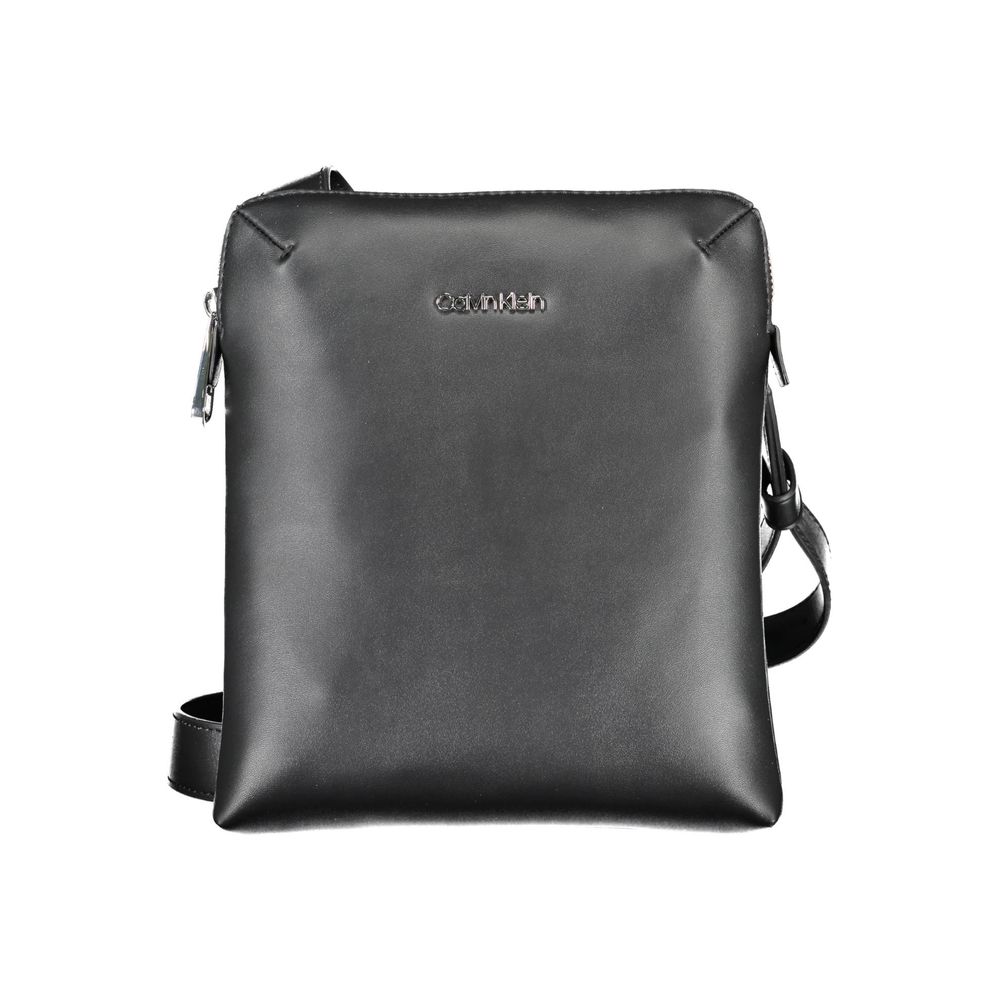 Calvin Klein Nero Poliestere Uomo Shoulder Bag