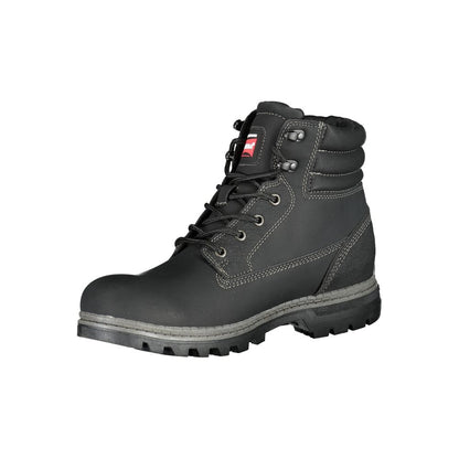 Carrera Black Polyester Men Boot 1728,67403481248,Ankle - Boots - Shoes,Black,Boots - Shoes,Carrera,EU41/US8,EU42/US9,EU43/US10,EU44/US11,EU45/US12,Men,New with tags,Shoes