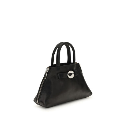 Coperni Black Calf Leather Bos Taurus Shoulder Bag
