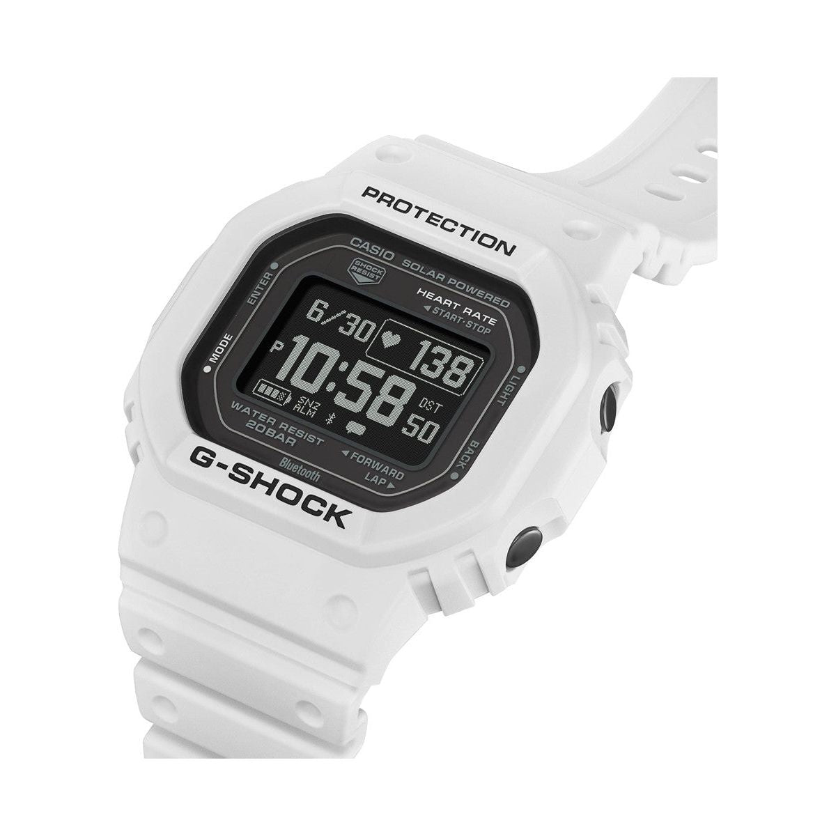 CASIO G-SHOCK Mod. G-SQUAD THE ORIGIN White - HEART RATE SERIE ***SPECIAL PRICE*** WATCHES CASIO CLASSIC & VINTAGE