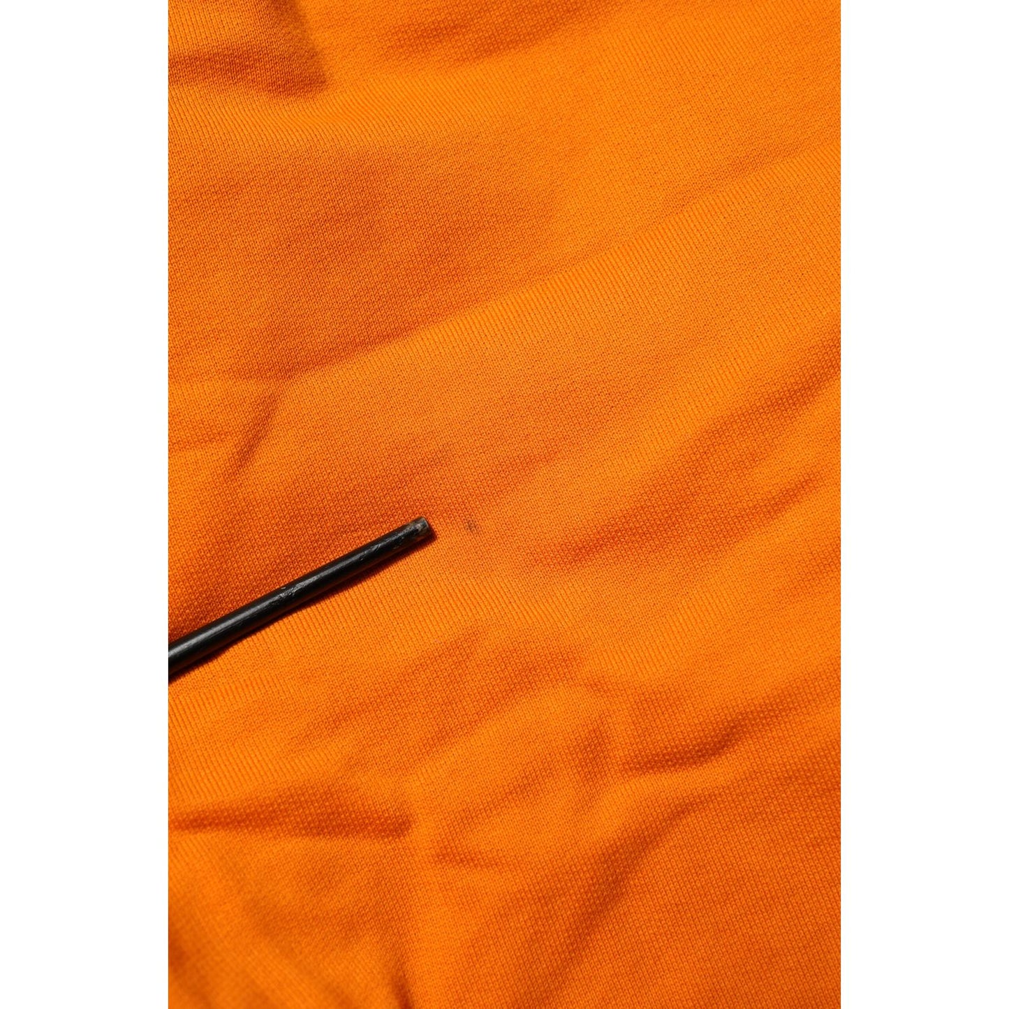 Dolce & Gabbana Orange Cotton Men Casual Cargo Bermuda Shorts