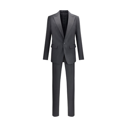 Dsquared² Black Wool Two-Piece Suit