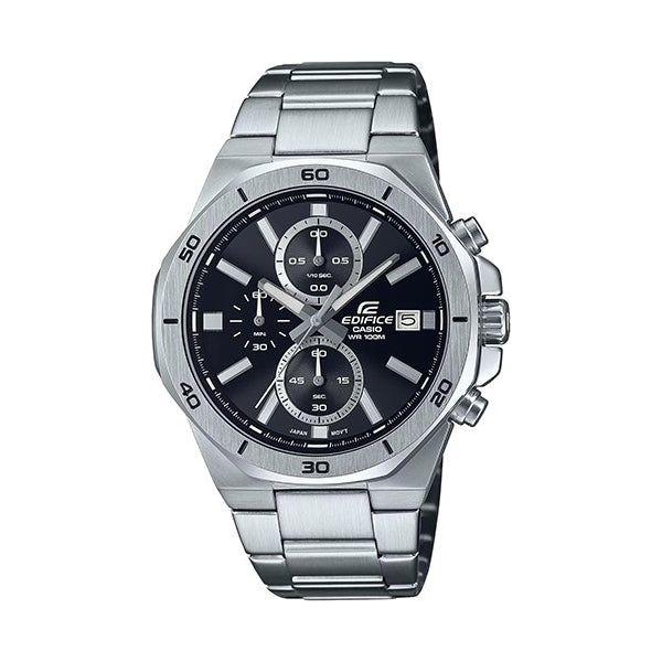 CASIO EDIFICE Mod. STANDARD CHRONOGRAPH LIGHT BLACK DIAL WATCHES CASIO EDIFICE