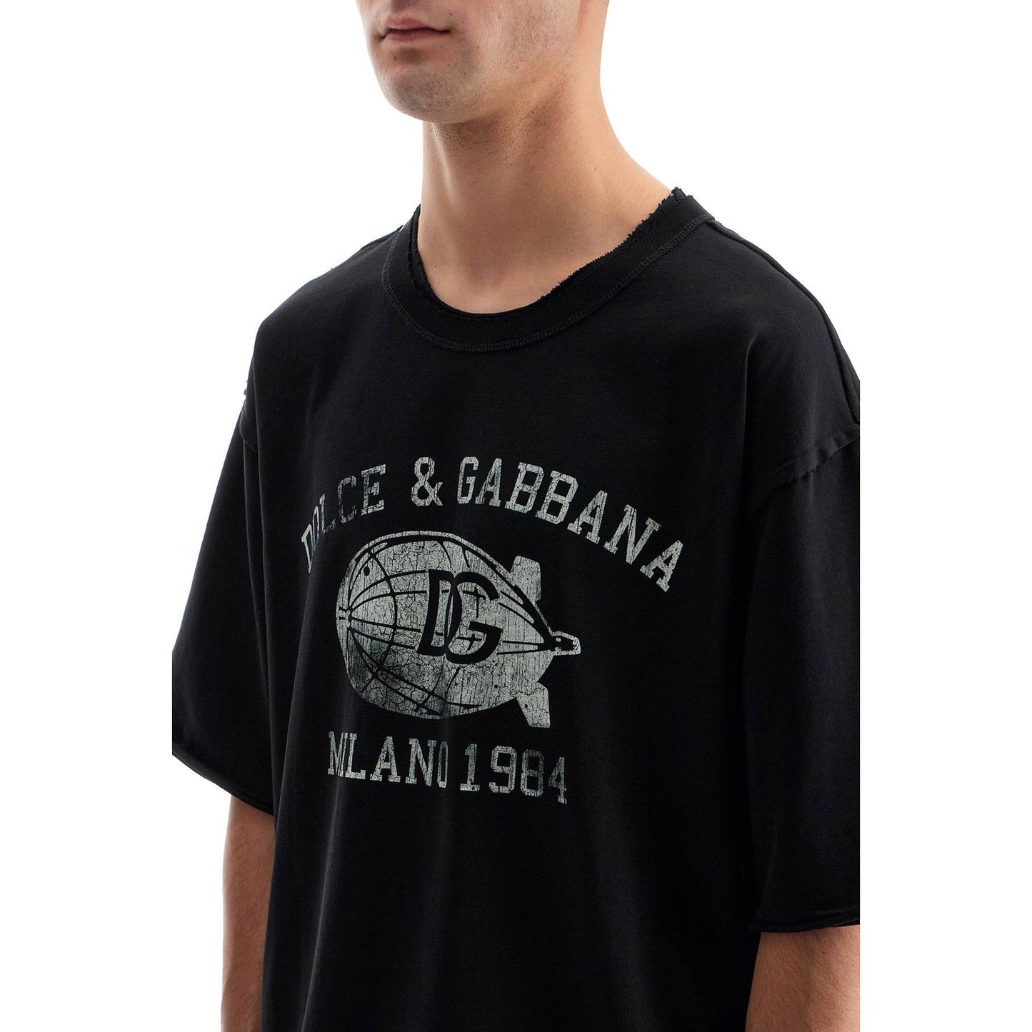 Dolce & Gabbana oversized printed t Topwear Dolce & Gabbana