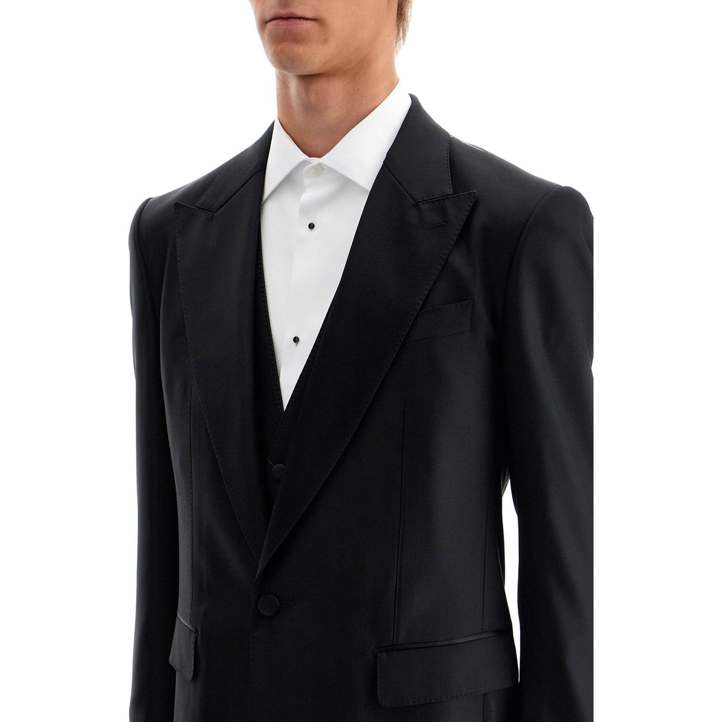 Dolce & Gabbana wool and silk tuxedo suit Suits Dolce & Gabbana