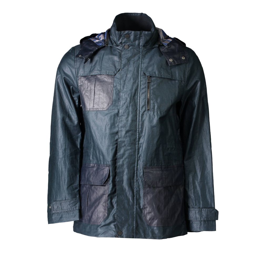 Geox Verde Polyester Men's Jacket