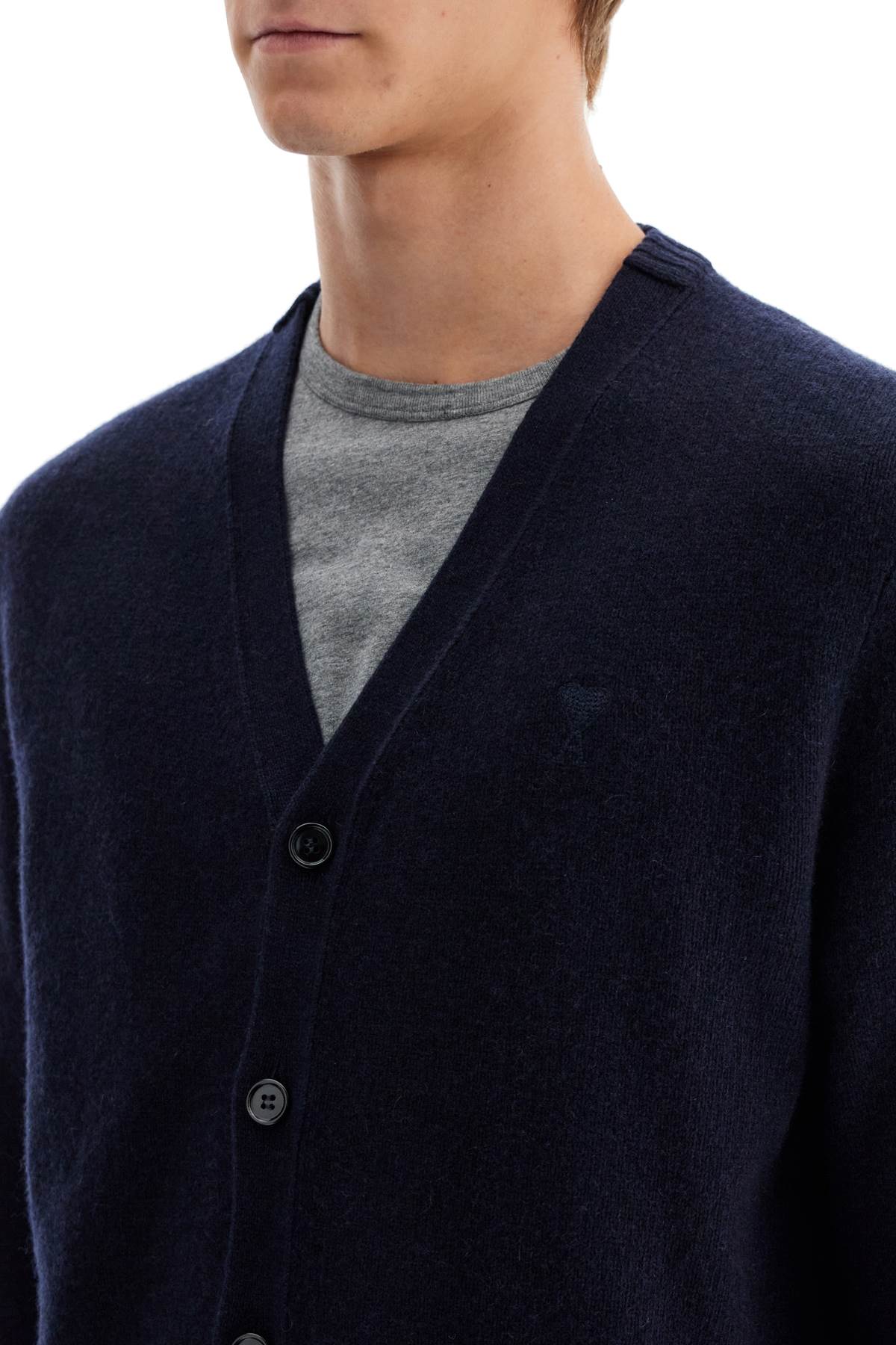 Ami Alexandre Matiussi cashmere cardigan for Knitwear Ami Alexandre Matiussi