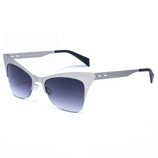Italia Independent Silver Metal Sunglasses