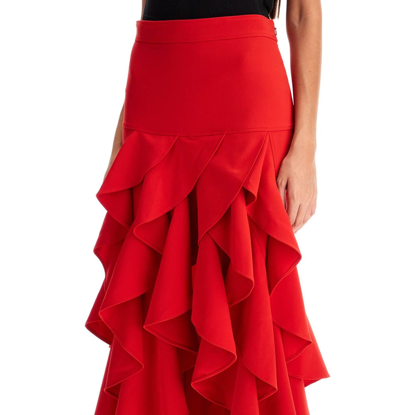 Moschino asymmetric skirt with ruffles Skirts Moschino