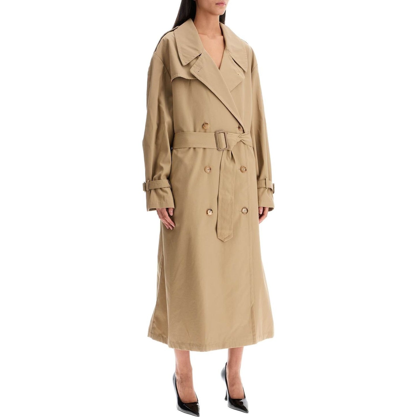 Moschino double-breasted trench coat Jackets Moschino