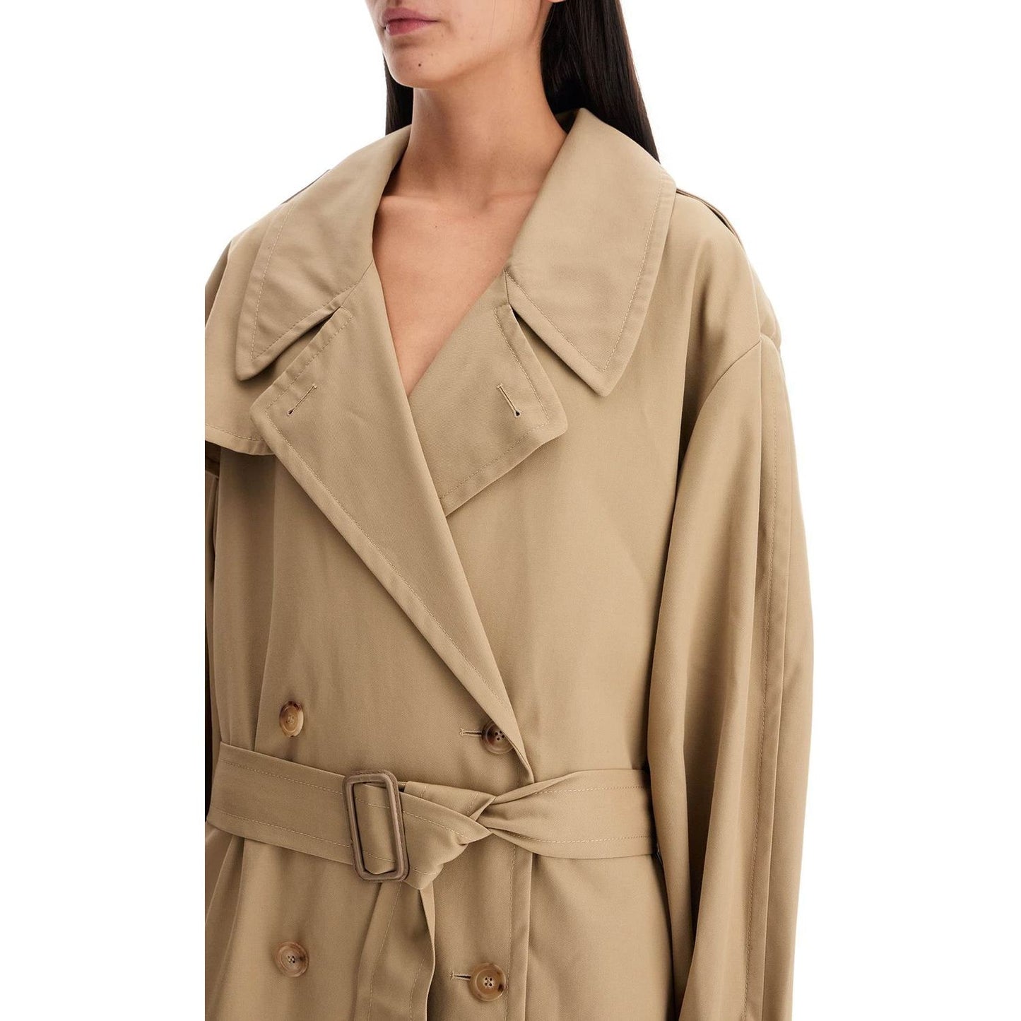 Moschino double-breasted trench coat Jackets Moschino