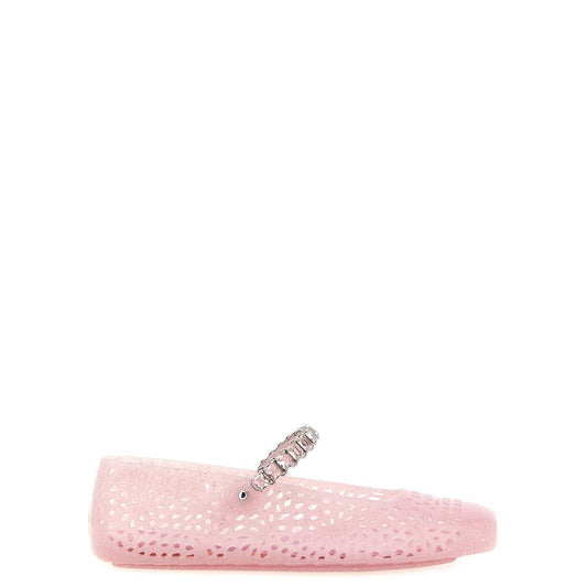 Jimmy Choo Multicolor Plastic Ballet Flats