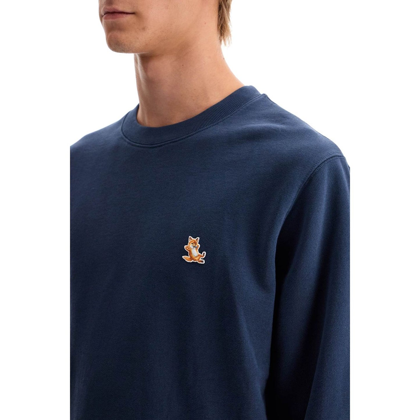 Maison Kitsune 'chillax fox patch sweat Topwear Maison Kitsune