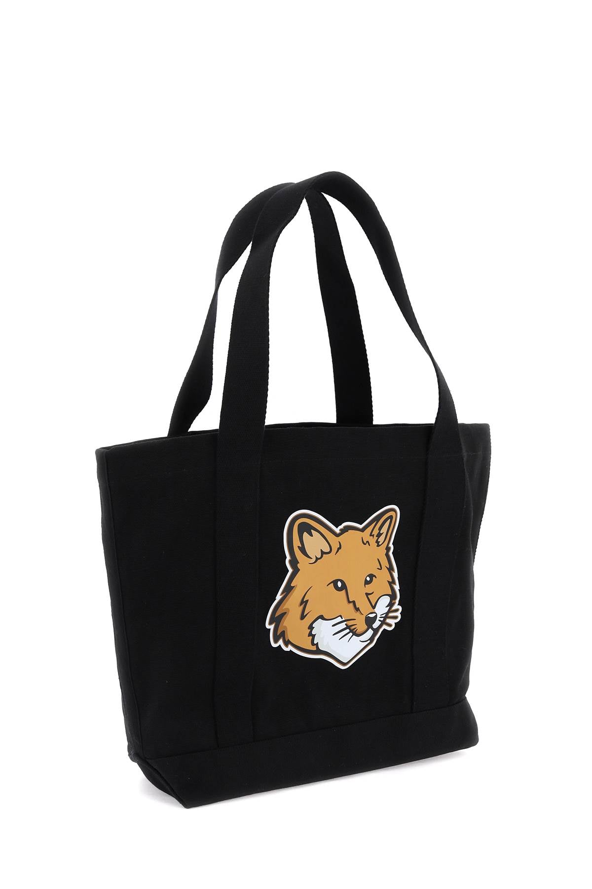 Maison Kitsune fox head tote bag Shopper Maison Kitsune