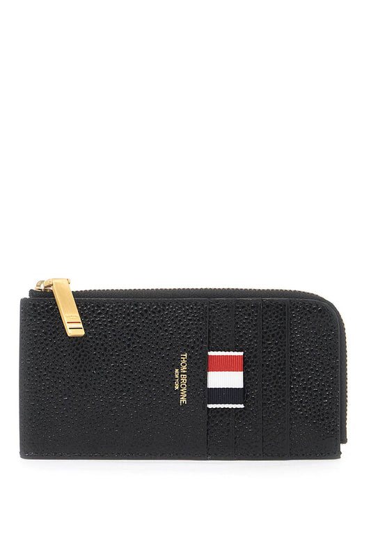 Thom Browne pebble grain leather cardholder