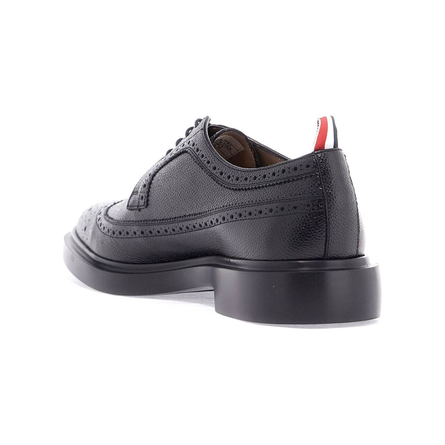 Thom Browne laced longwing  lace-up Pebble Grain Brogue shoes Lace-ups Thom Browne