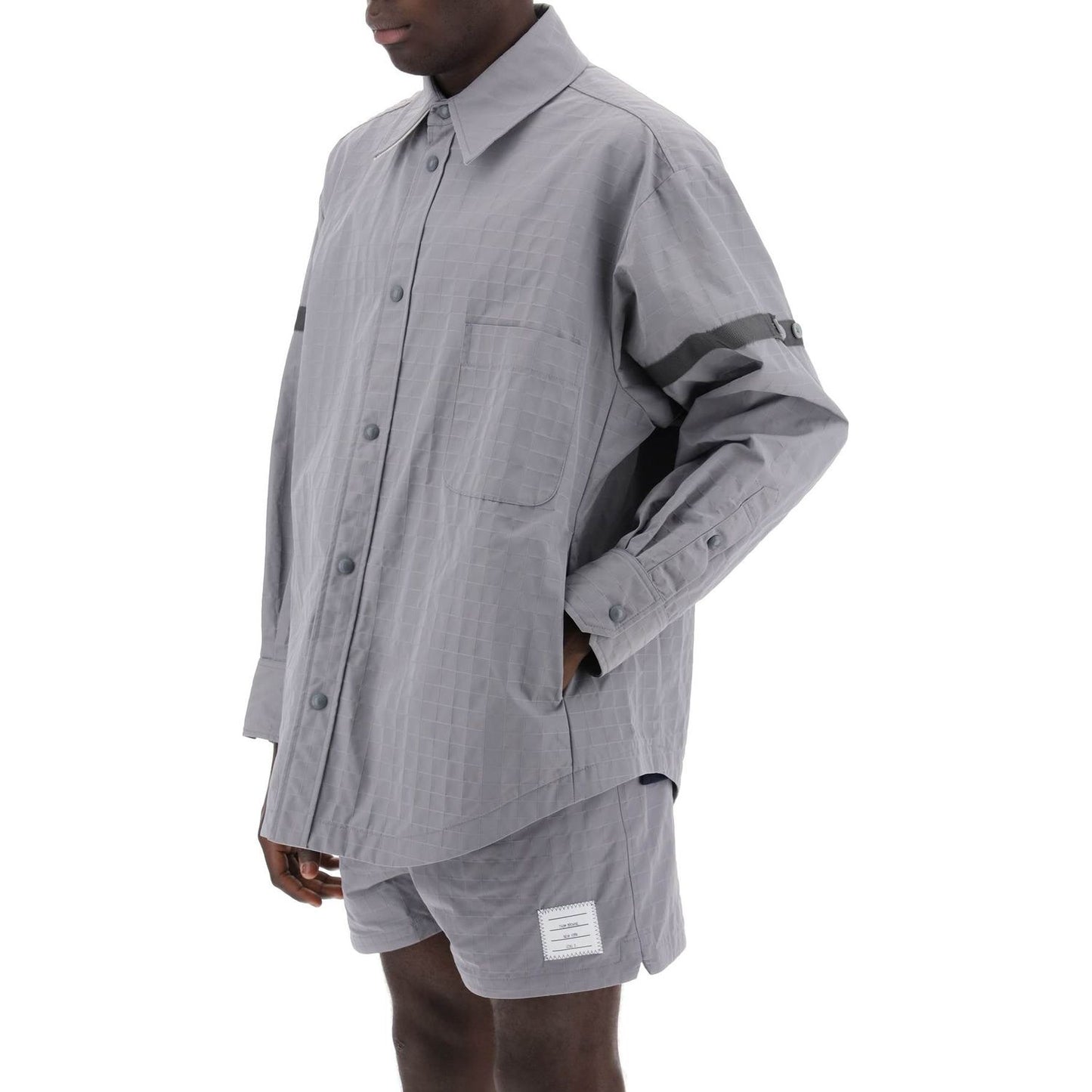 Thom Browne nylon ripstop overshirt in Vests Thom Browne