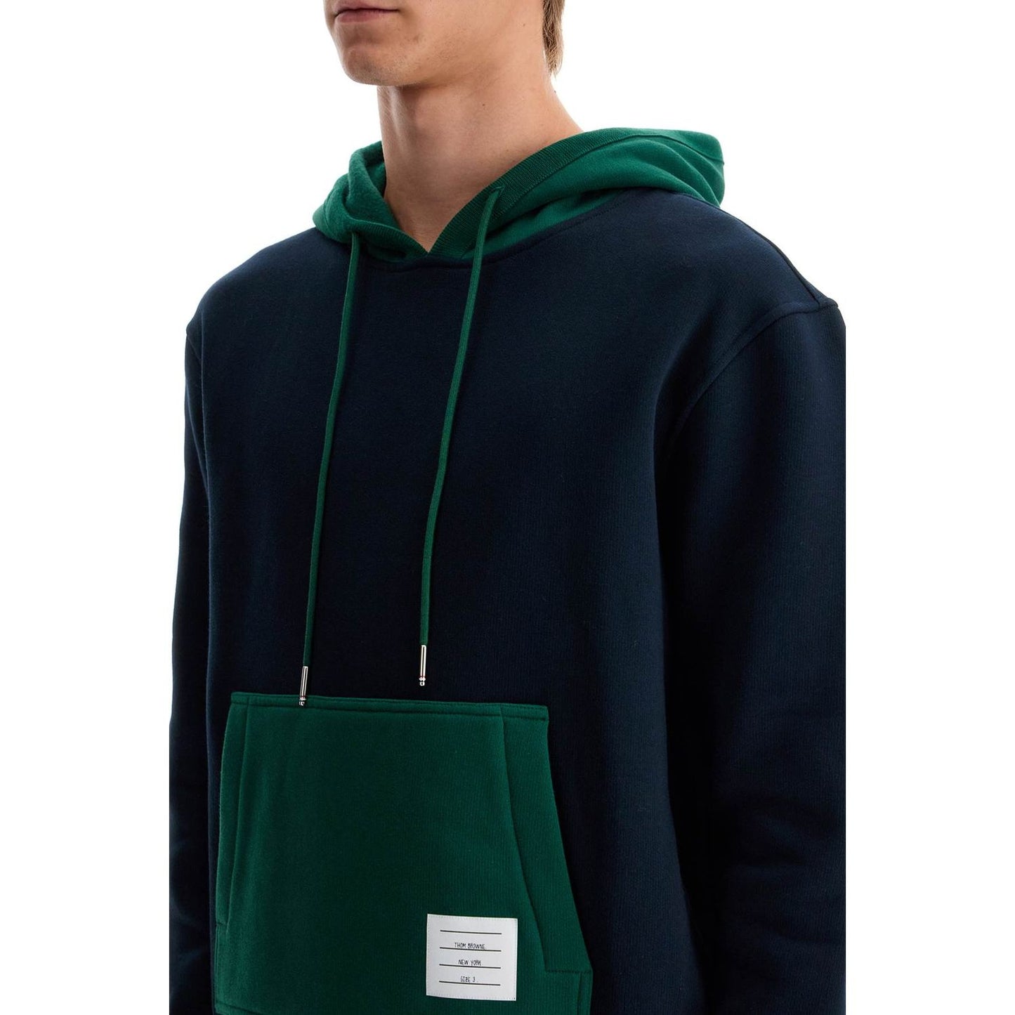 Thom Browne hooded sweatshirt with color Topwear Thom Browne