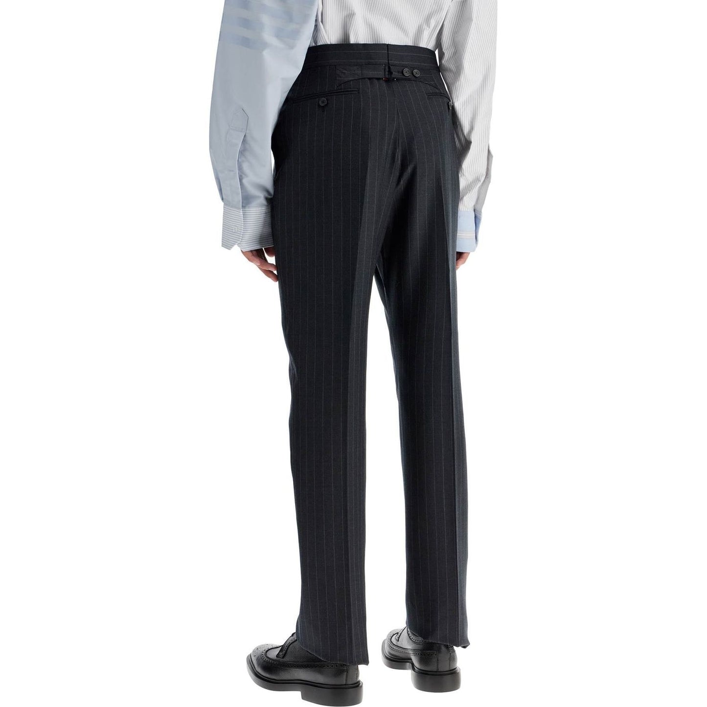 Thom Browne striped wool trousers Trousers Thom Browne