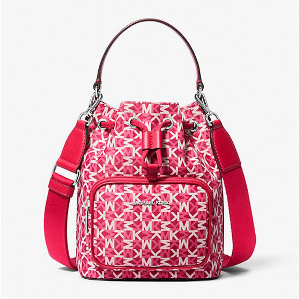 Michael Kors Multicolor Nylon Backet Bag 1728,67434610848,Bags,Bucket Bags - Bags,Michael Kors,Multicolor,New with tags,Women