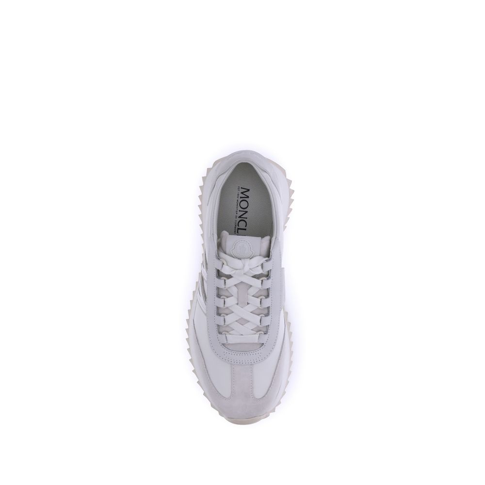 Moncler White Polyamide Low Top Sneakers Moncler