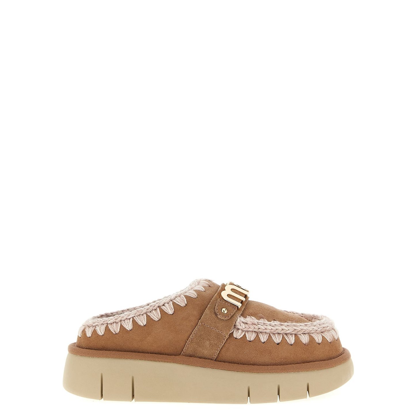 Mou Multicolor Lambskin Clogs