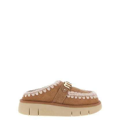 Mou Multicolor Lambskin Clogs