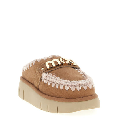 Mou Multicolor Lambskin Clogs