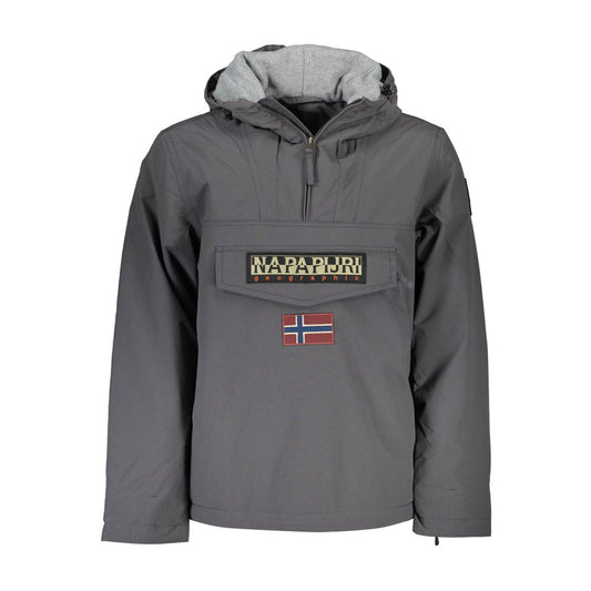 Napapijri Grigio Polyamide Men's Jacket
