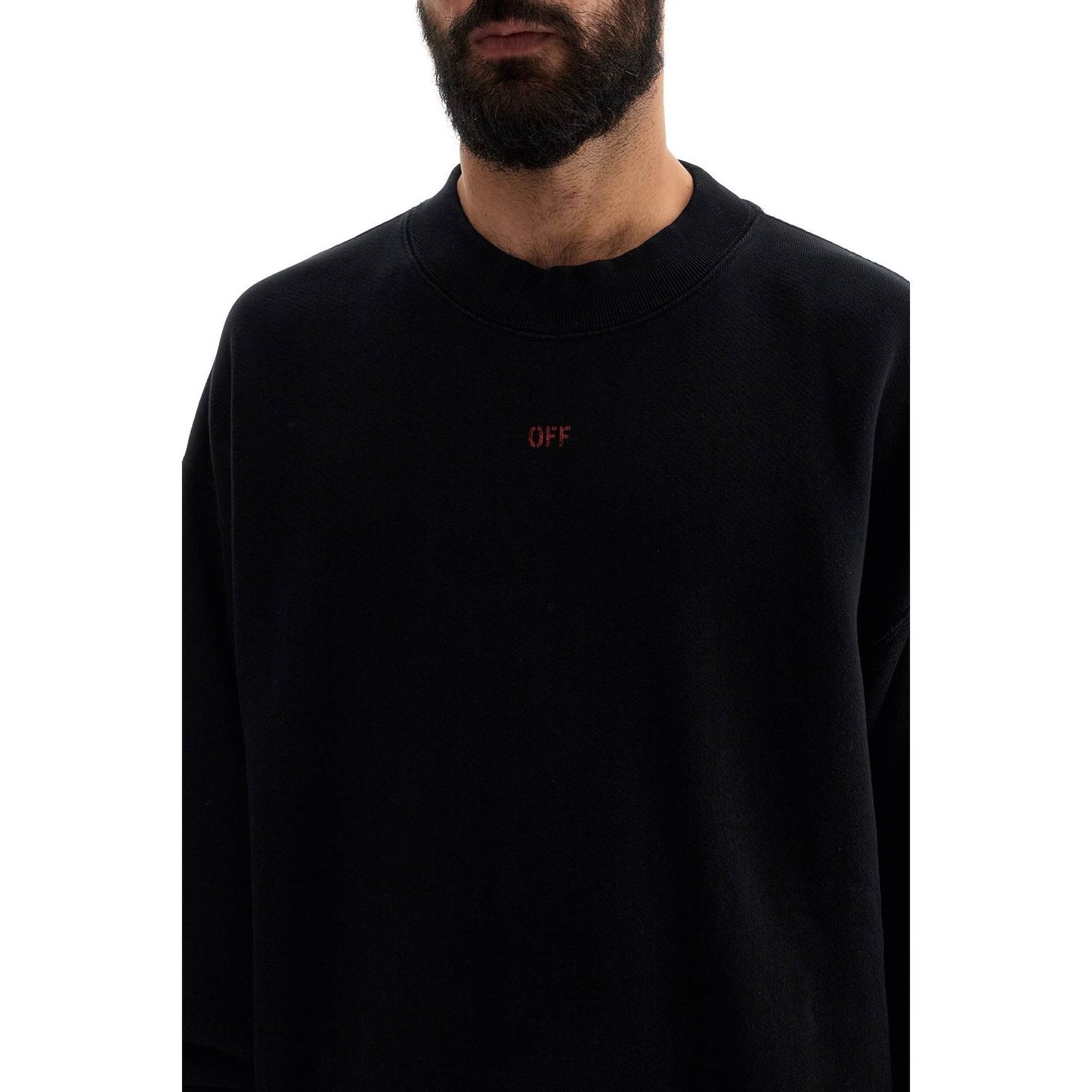 Off-White oversized crewneck Topwear Off-White