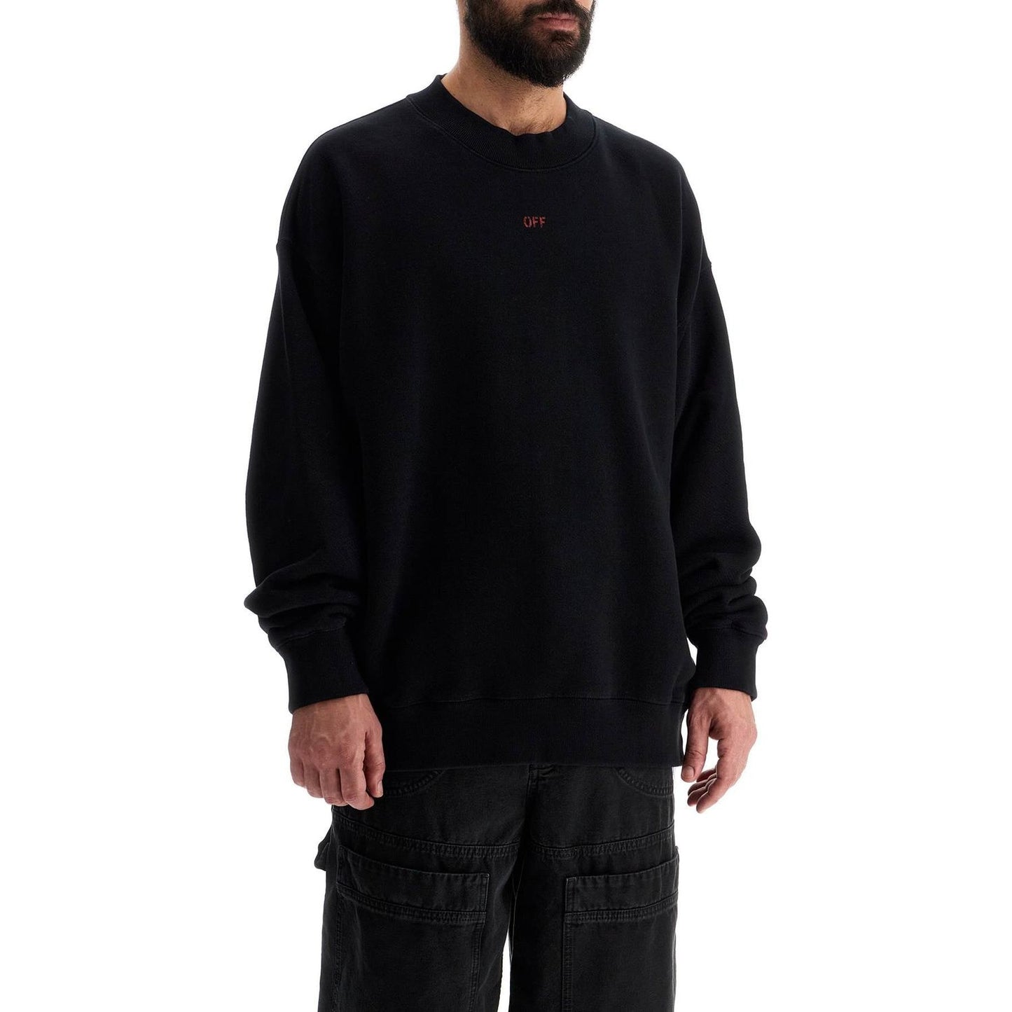 Off-White oversized crewneck Topwear Off-White