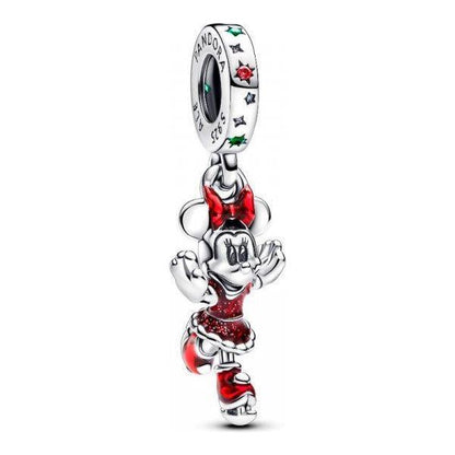 PANDORA CHARMS DISNEY COLLECTION Mod. MINNIE MOUSE ICE SKATING DANGLE DESIGNER FASHION JEWELLERY