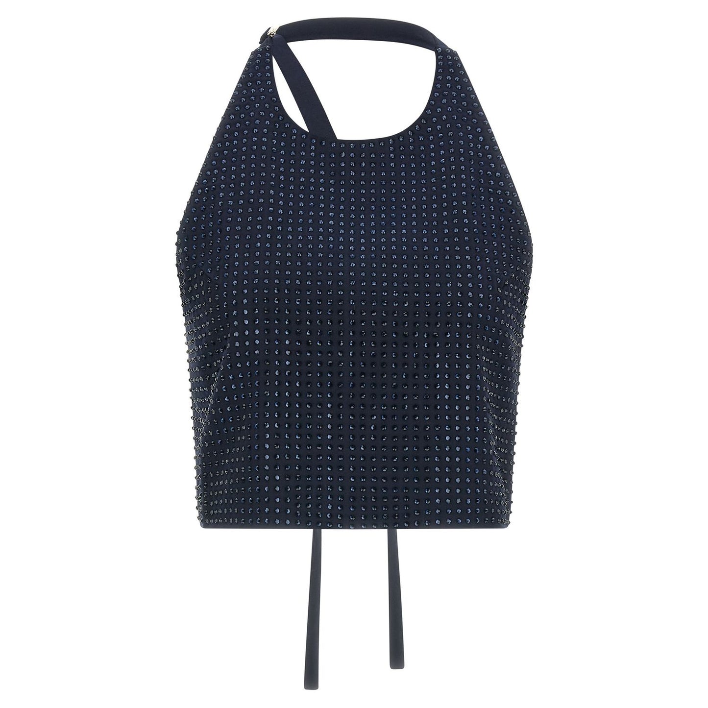 PINKO Blue Polyester Tank Tops