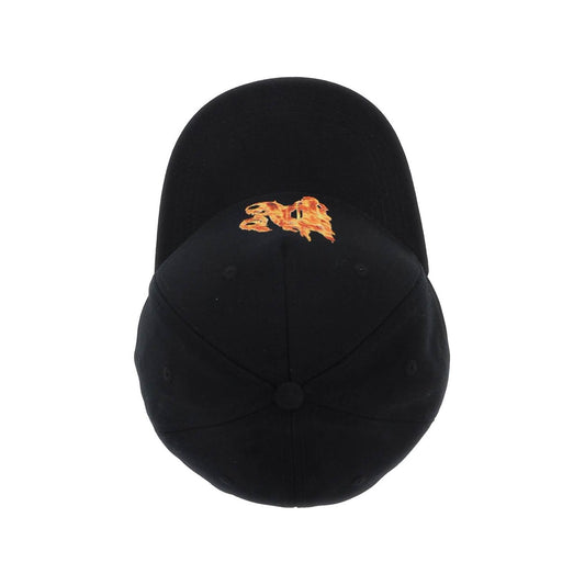 Palm Angels burning monogram baseball cap Scarves Hats & Gloves Palm Angels