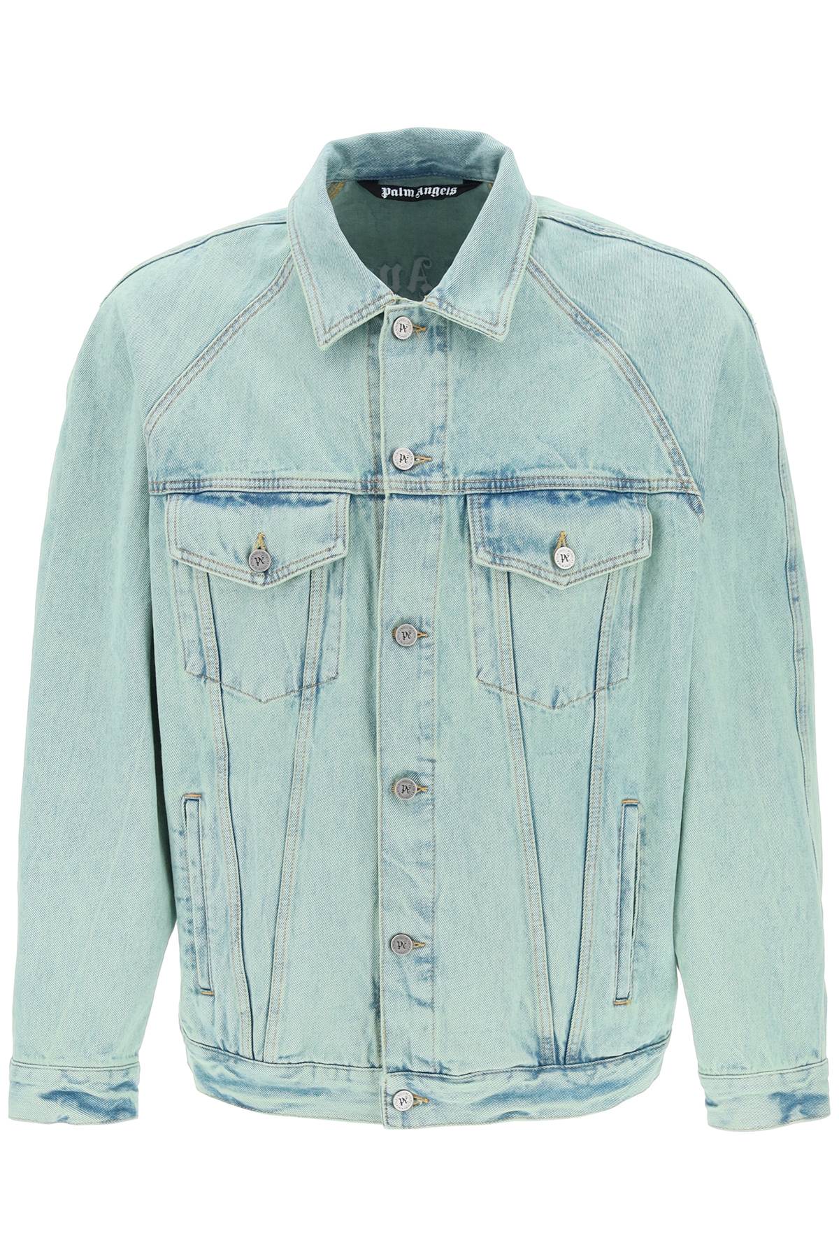 Palm Angels "denim overdye jacket Jackets Palm Angels