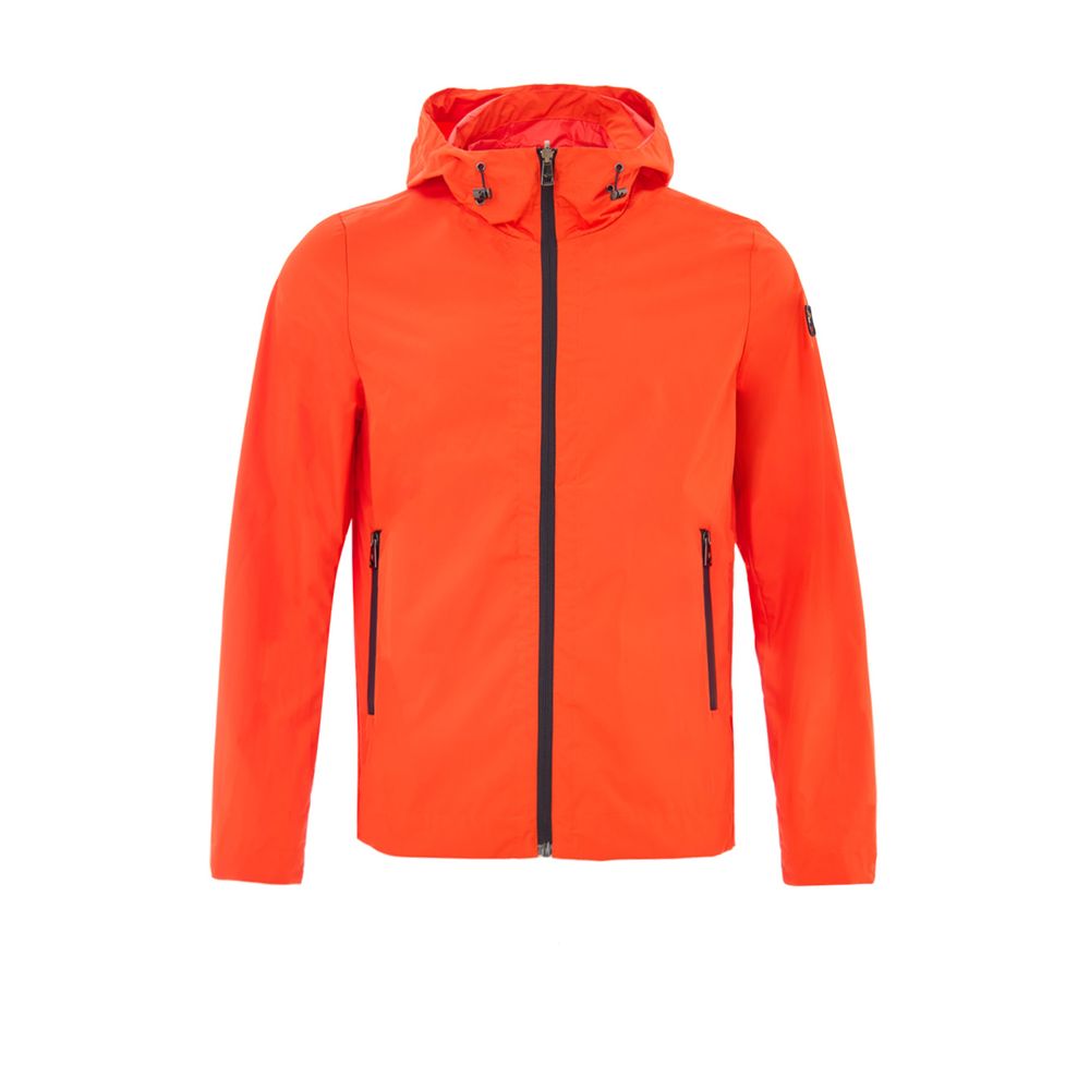 Paul & Shark Orange Polyester Shell Jacket