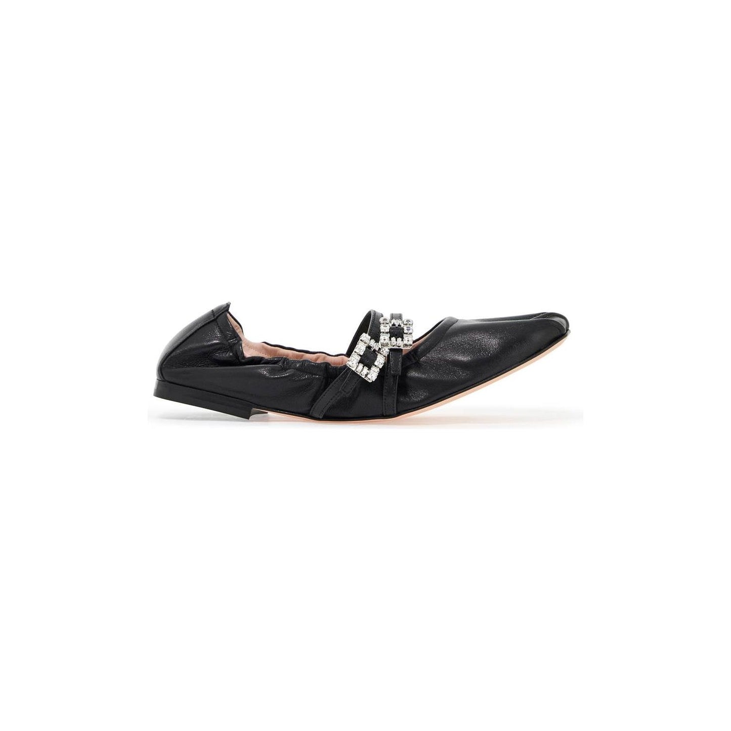 Roger Vivier "nappa ballet flats with strass buck