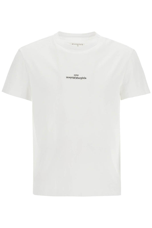 Maison Margiela 'reverse logo t-shirt with Topwear Maison Margiela