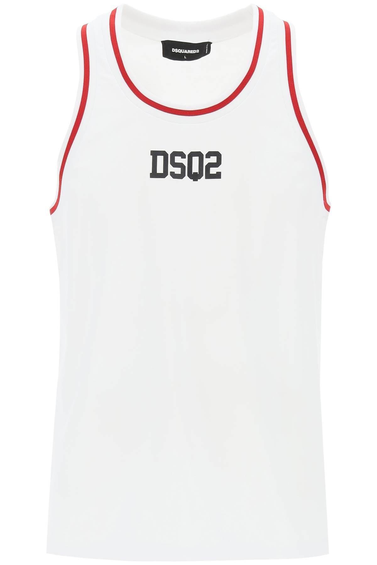 Dsquared2 "cotton dsq2 cool tank Topwear Dsquared2